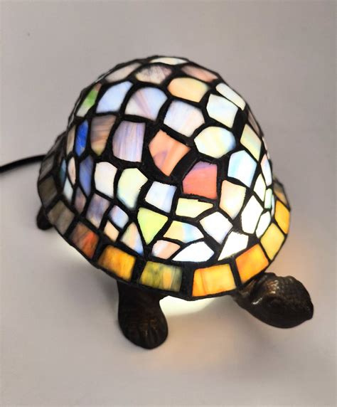 Lampara tiffany tortuga PenalbaWeb.com