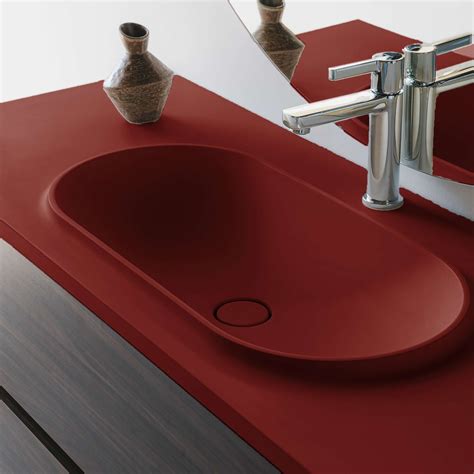 Lavabo rojo PenalbaWeb.com