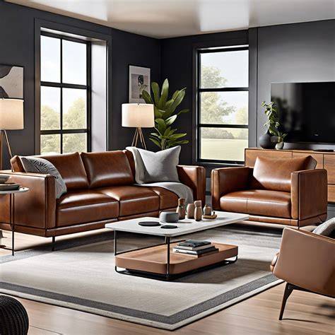 Leather sofa PenalbaWeb.com
