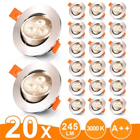 Led empotrable 3w PenalbaWeb.com