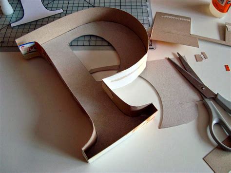 Letras de carton para decorar PenalbaWeb.com