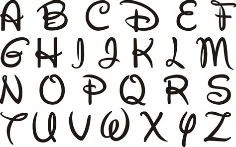 Letras disney PenalbaWeb.com