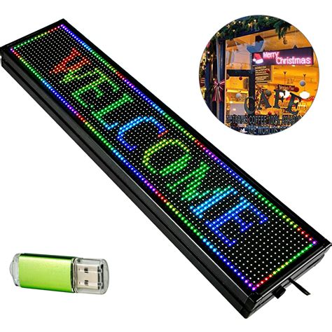 Letrero led programable PenalbaWeb.com
