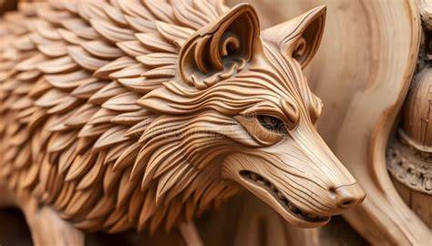 Lobo madera PenalbaWeb.com