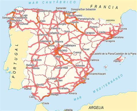 Mapas carreteras PenalbaWeb.com