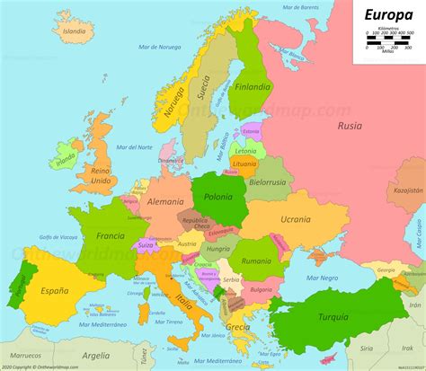 Mapas europa PenalbaWeb.com