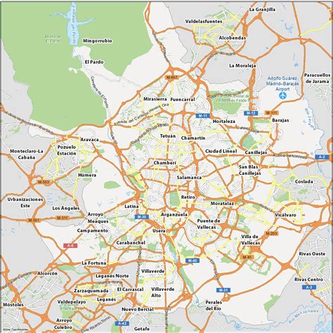 Mapas madrid PenalbaWeb.com