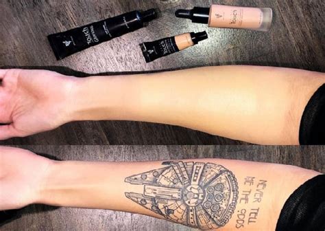 Maquillaje para tatuajes PenalbaWeb.com