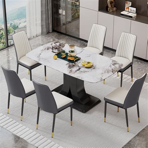 Marble table chairs PenalbaWeb.com