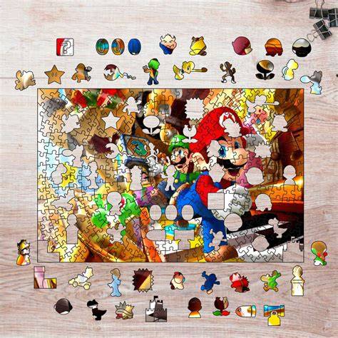 Mario bros puzzle PenalbaWeb.com