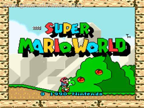 Mario world snes PenalbaWeb.com