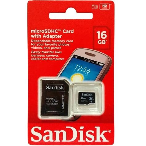 Memoria micro sdhc 16gb PenalbaWeb.com