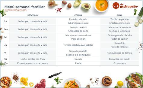 Menu semanal PenalbaWeb.com
