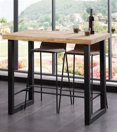 Mesa alta madera PenalbaWeb.com