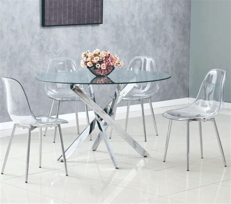 Mesa cristal transparente PenalbaWeb.com