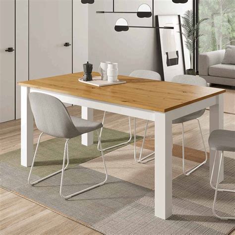 Mesa extensible blanco PenalbaWeb.com