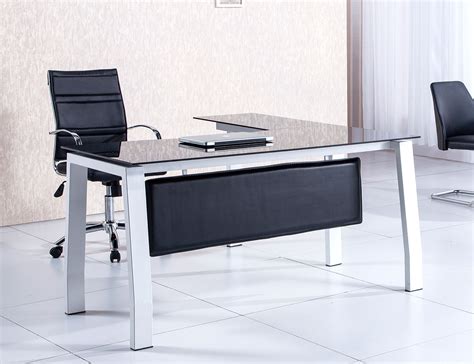 Mesa oficina cristal PenalbaWeb.com