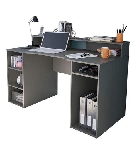 Mesa ordenador gris PenalbaWeb.com