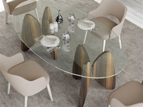 Mesa ovalada cristal PenalbaWeb.com
