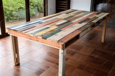 Mesa reciclada PenalbaWeb.com
