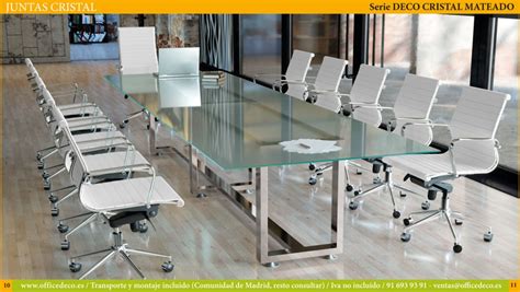 Mesa reuniones cristal PenalbaWeb.com