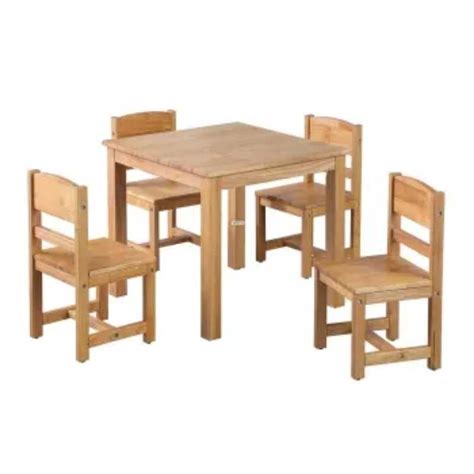 Mesa sillas madera infantil PenalbaWeb.com