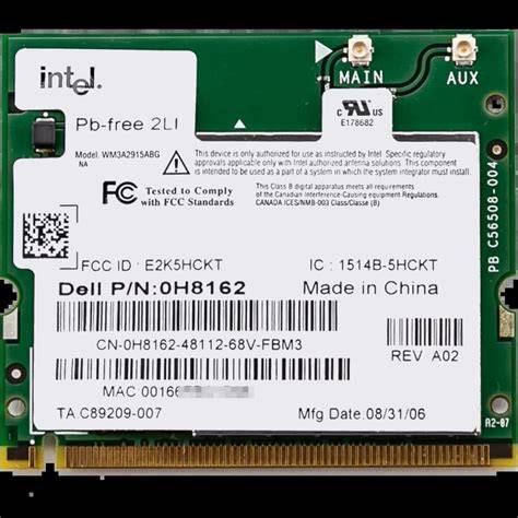 Mini pci intel PenalbaWeb.com