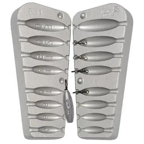 Moldes para hacer plomos de pesca PenalbaWeb.com