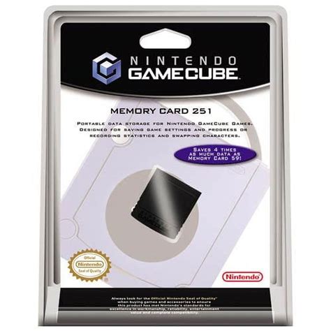 Nintendo gamecube memory PenalbaWeb.com