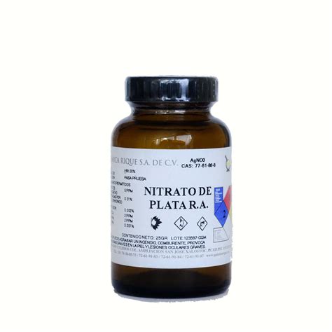 Nitrato de plata PenalbaWeb.com