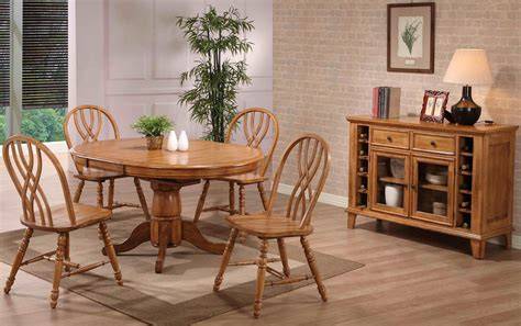 Oak dining room PenalbaWeb.com
