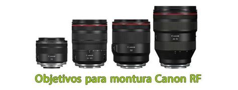 Objetivos montura canon PenalbaWeb.com