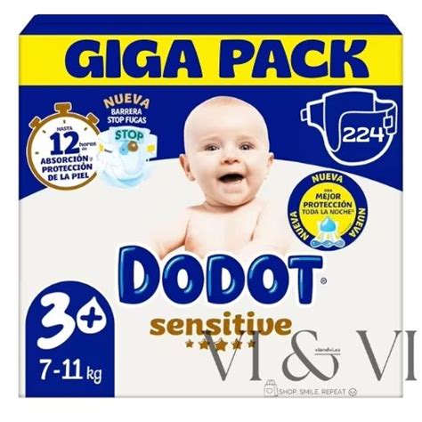 Pañales dodot sensitive talla 3 PenalbaWeb.com