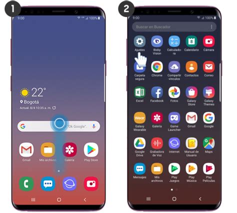 Pantalla movil samsung galaxy acer PenalbaWeb.com