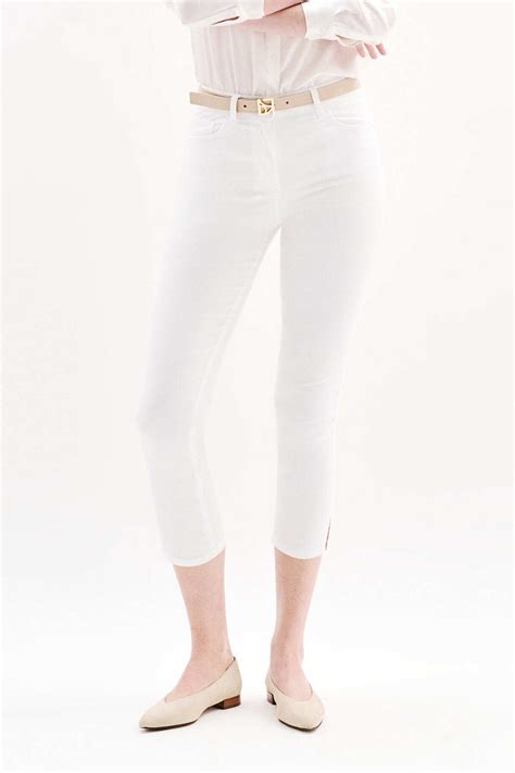 Pantalon pirata mujer blanco PenalbaWeb.com