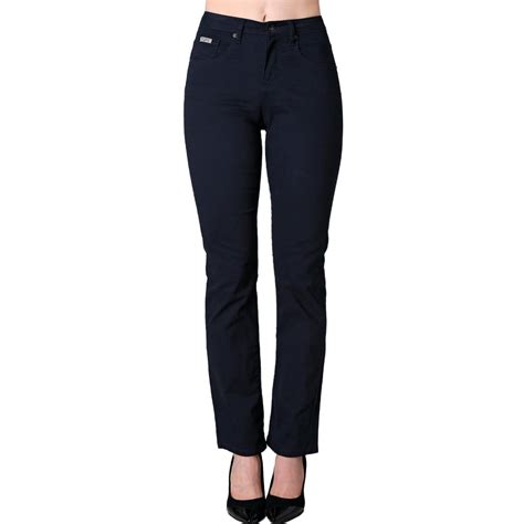 Pantalon recto mujer azul PenalbaWeb.com