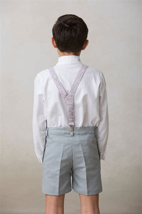 Pantalones nino gris ceremonia PenalbaWeb.com