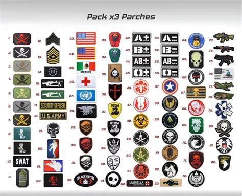 Parches airsoft PenalbaWeb.com