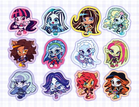 Pegatinas monster high PenalbaWeb.com