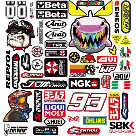 Pegatinas moto custom PenalbaWeb.com