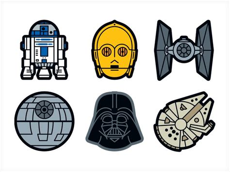 Pegatinas star wars PenalbaWeb.com