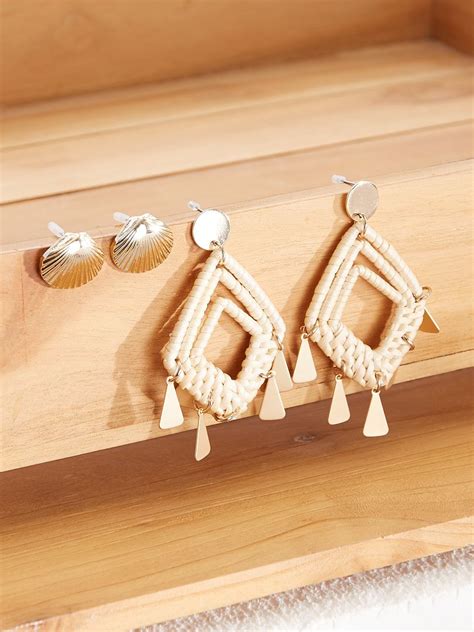 Pendientes beige PenalbaWeb.com