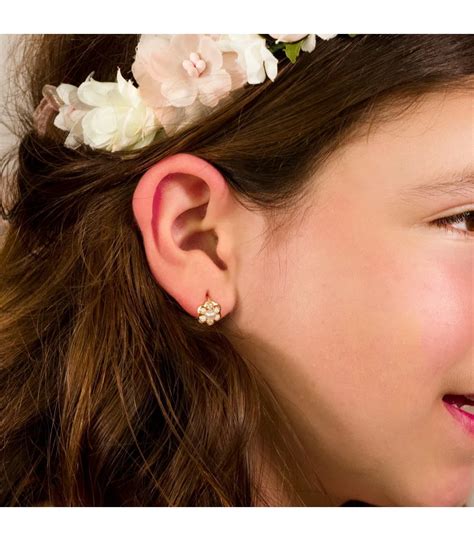 Pendientes de oro para niña PenalbaWeb.com