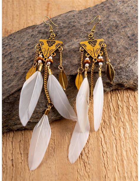 Pendientes pluma PenalbaWeb.com
