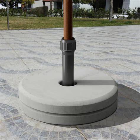 Pie parasol hormigon PenalbaWeb.com