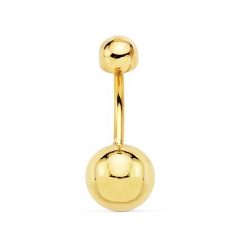 Piercing de oro para el ombligo PenalbaWeb.com