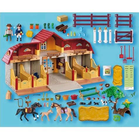 Playmobil establo caballos PenalbaWeb.com