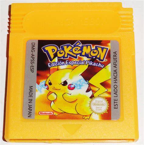 Pokemon amarillo game boy PenalbaWeb.com