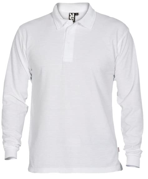 Polo blanco manga larga PenalbaWeb.com