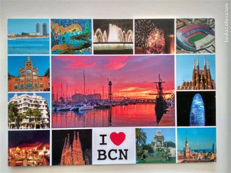 Postal barcelona PenalbaWeb.com